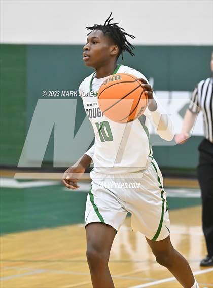 Thumbnail 2 in Mountain Ridge vs. Phoenix Christian (Sunnyslope Hoopsgiving Basketball Tournament) photogallery.