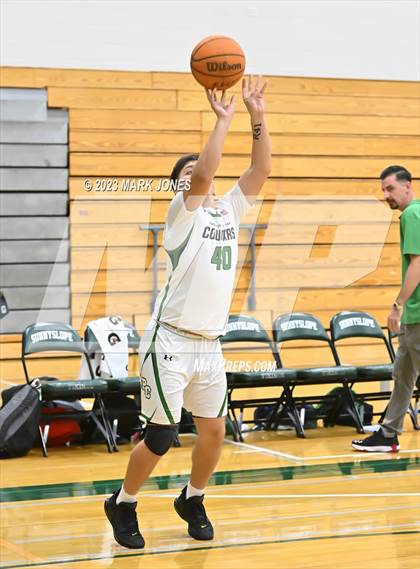 Thumbnail 1 in Mountain Ridge vs. Phoenix Christian (Sunnyslope Hoopsgiving Basketball Tournament) photogallery.