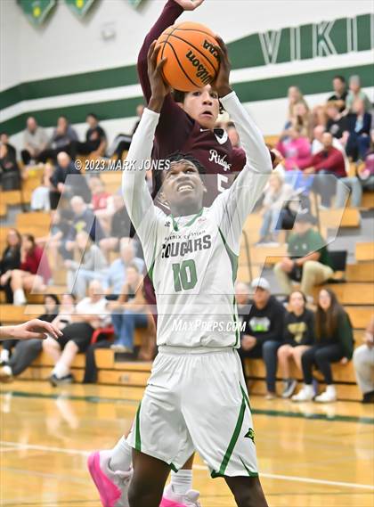 Thumbnail 2 in Mountain Ridge vs. Phoenix Christian (Sunnyslope Hoopsgiving Basketball Tournament) photogallery.