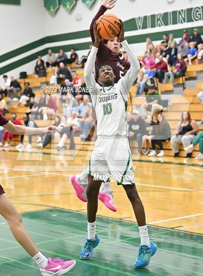 Thumbnail 1 in Mountain Ridge vs. Phoenix Christian (Sunnyslope Hoopsgiving Basketball Tournament) photogallery.