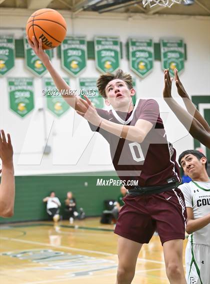 Thumbnail 3 in Mountain Ridge vs. Phoenix Christian (Sunnyslope Hoopsgiving Basketball Tournament) photogallery.