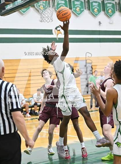 Thumbnail 3 in Mountain Ridge vs. Phoenix Christian (Sunnyslope Hoopsgiving Basketball Tournament) photogallery.