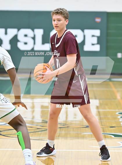 Thumbnail 3 in Mountain Ridge vs. Phoenix Christian (Sunnyslope Hoopsgiving Basketball Tournament) photogallery.
