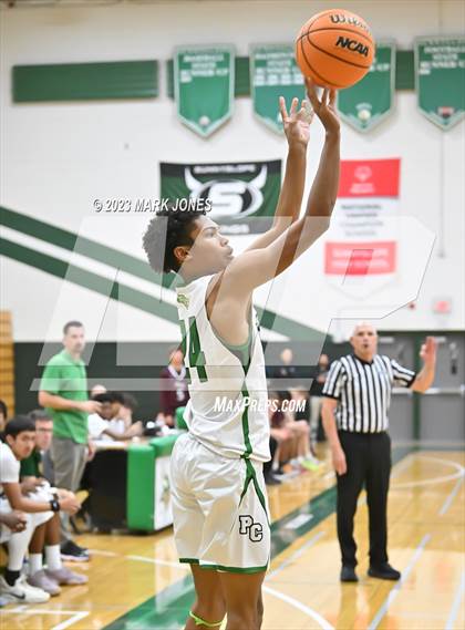 Thumbnail 3 in Mountain Ridge vs. Phoenix Christian (Sunnyslope Hoopsgiving Basketball Tournament) photogallery.
