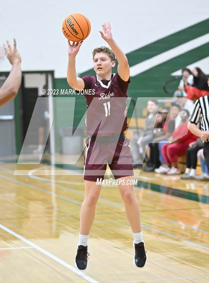 Thumbnail 1 in Mountain Ridge vs. Phoenix Christian (Sunnyslope Hoopsgiving Basketball Tournament) photogallery.