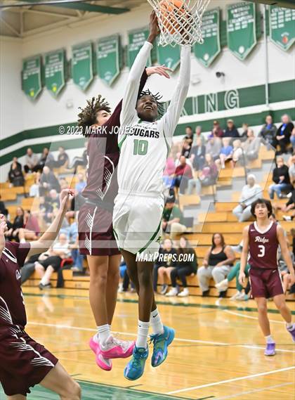 Thumbnail 1 in Mountain Ridge vs. Phoenix Christian (Sunnyslope Hoopsgiving Basketball Tournament) photogallery.