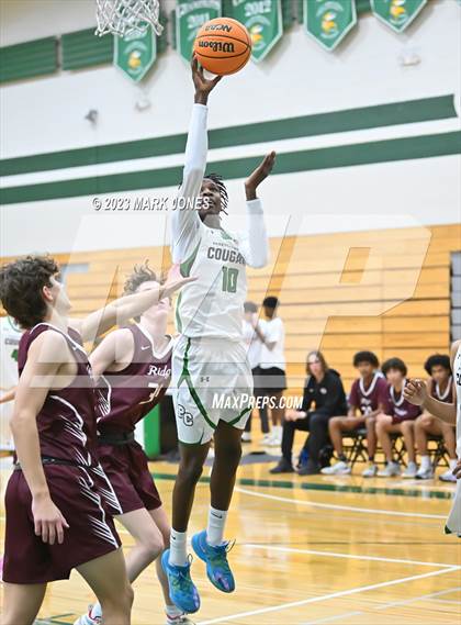 Thumbnail 3 in Mountain Ridge vs. Phoenix Christian (Sunnyslope Hoopsgiving Basketball Tournament) photogallery.