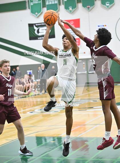 Thumbnail 3 in Mountain Ridge vs. Phoenix Christian (Sunnyslope Hoopsgiving Basketball Tournament) photogallery.