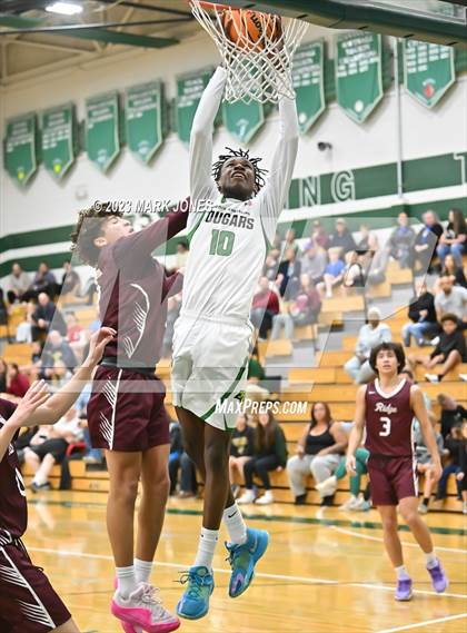 Thumbnail 2 in Mountain Ridge vs. Phoenix Christian (Sunnyslope Hoopsgiving Basketball Tournament) photogallery.