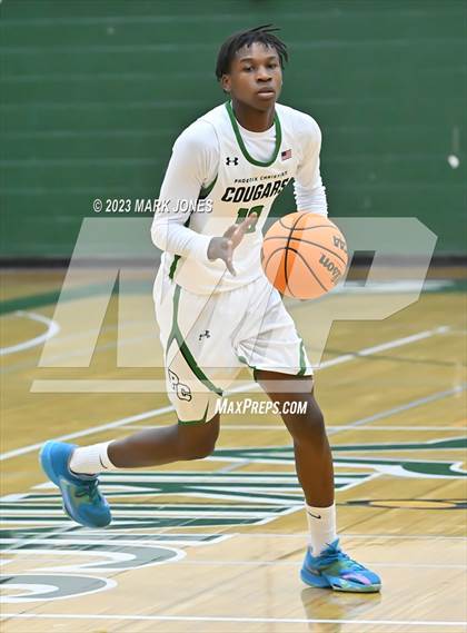 Thumbnail 3 in Mountain Ridge vs. Phoenix Christian (Sunnyslope Hoopsgiving Basketball Tournament) photogallery.