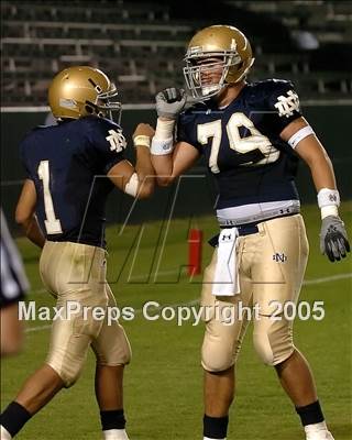 Thumbnail 2 in Dominguez vs. Notre Dame (D3 Final) photogallery.