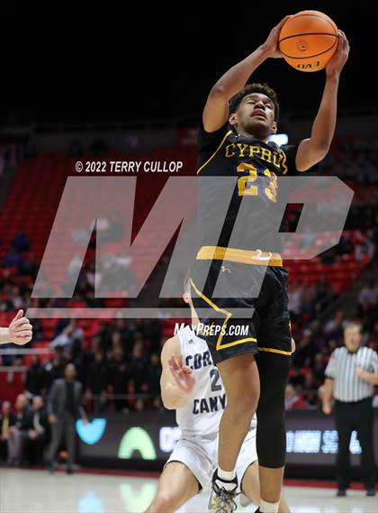 Thumbnail 3 in Cyprus vs. Corner Canyon (UHSAA 6A Quarterfinal) photogallery.