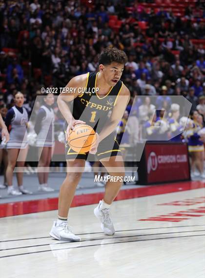 Thumbnail 2 in Cyprus vs. Corner Canyon (UHSAA 6A Quarterfinal) photogallery.