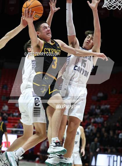 Thumbnail 2 in Cyprus vs. Corner Canyon (UHSAA 6A Quarterfinal) photogallery.