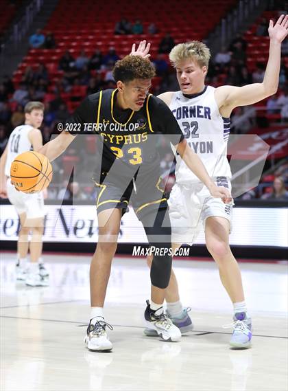 Thumbnail 3 in Cyprus vs. Corner Canyon (UHSAA 6A Quarterfinal) photogallery.