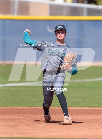 Thumbnail 1 in Highland @ Desert Vista (DV Premier Baseball Tournament) photogallery.