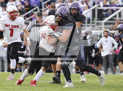 Thumbnail 2 in Mt. Zion @ Breese Central (IHSA First Round Playoff) photogallery.