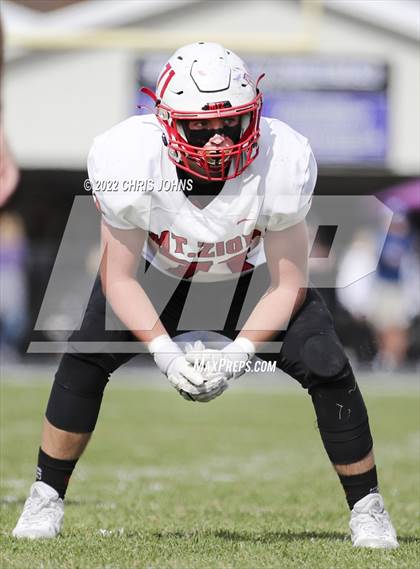 Thumbnail 2 in Mt. Zion @ Breese Central (IHSA First Round Playoff) photogallery.