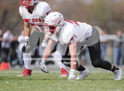 Thumbnail 3 in Mt. Zion @ Breese Central (IHSA First Round Playoff) photogallery.