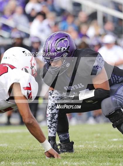 Thumbnail 1 in Mt. Zion @ Breese Central (IHSA First Round Playoff) photogallery.