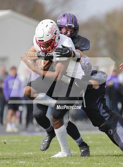 Thumbnail 1 in Mt. Zion @ Breese Central (IHSA First Round Playoff) photogallery.