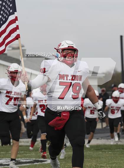 Thumbnail 3 in Mt. Zion @ Breese Central (IHSA First Round Playoff) photogallery.