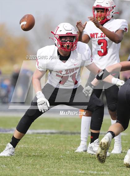 Thumbnail 1 in Mt. Zion @ Breese Central (IHSA First Round Playoff) photogallery.