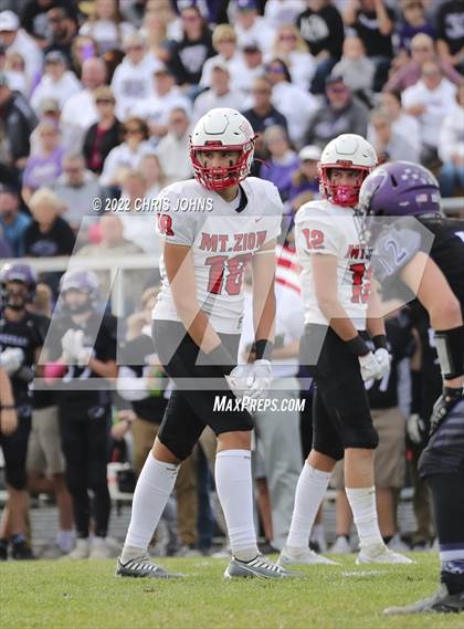 Thumbnail 1 in Mt. Zion @ Breese Central (IHSA First Round Playoff) photogallery.