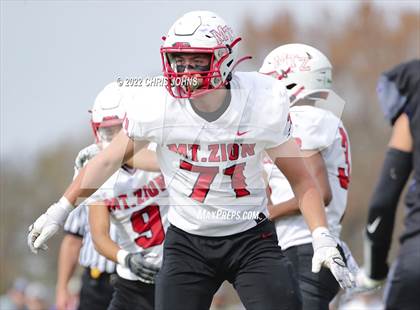 Thumbnail 2 in Mt. Zion @ Breese Central (IHSA First Round Playoff) photogallery.