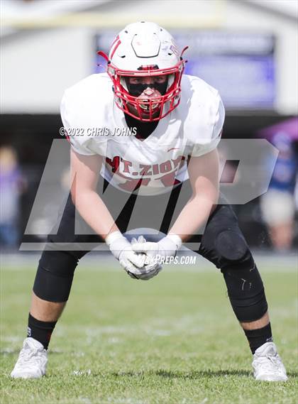 Thumbnail 3 in Mt. Zion @ Breese Central (IHSA First Round Playoff) photogallery.