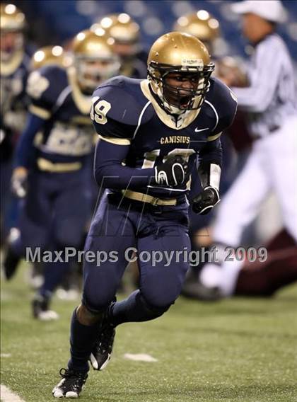 Thumbnail 3 in Canisius vs. St. Joseph's (Monsignor Martin AA Championship) photogallery.