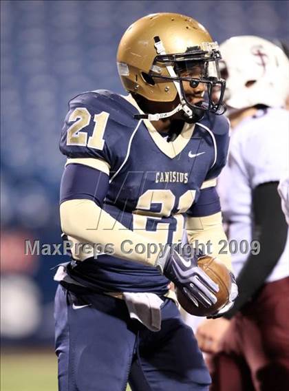 Thumbnail 1 in Canisius vs. St. Joseph's (Monsignor Martin AA Championship) photogallery.