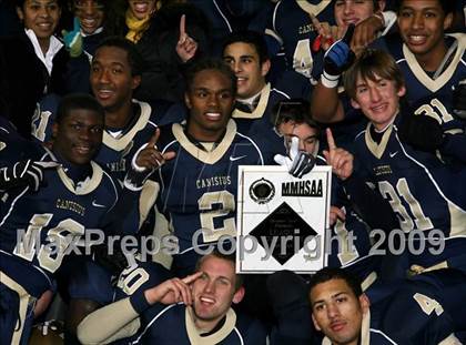 Thumbnail 3 in Canisius vs. St. Joseph's (Monsignor Martin AA Championship) photogallery.