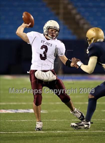 Thumbnail 2 in Canisius vs. St. Joseph's (Monsignor Martin AA Championship) photogallery.