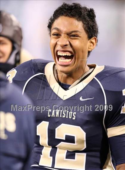 Thumbnail 2 in Canisius vs. St. Joseph's (Monsignor Martin AA Championship) photogallery.