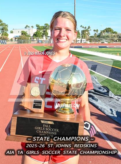 Thumbnail 2 in Northland Prep Academy vs. St. Johns (AIA 1A Final - Awards) photogallery.