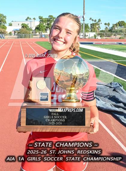 Thumbnail 1 in Northland Prep Academy vs. St. Johns (AIA 1A Final - Awards) photogallery.