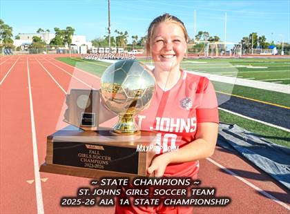 Thumbnail 3 in Northland Prep Academy vs. St. Johns (AIA 1A Final - Awards) photogallery.