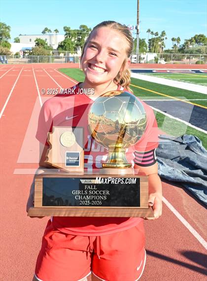 Thumbnail 3 in Northland Prep Academy vs. St. Johns (AIA 1A Final - Awards) photogallery.