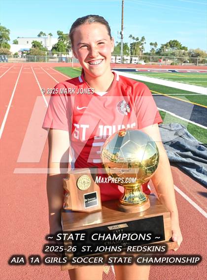 Thumbnail 2 in Northland Prep Academy vs. St. Johns (AIA 1A Final - Awards) photogallery.