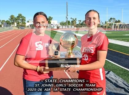 Thumbnail 3 in Northland Prep Academy vs. St. Johns (AIA 1A Final - Awards) photogallery.