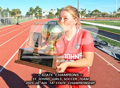 Thumbnail 2 in Northland Prep Academy vs. St. Johns (AIA 1A Final - Awards) photogallery.