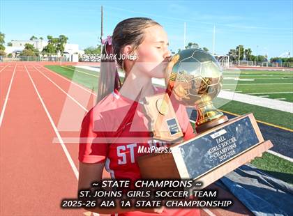 Thumbnail 1 in Northland Prep Academy vs. St. Johns (AIA 1A Final - Awards) photogallery.