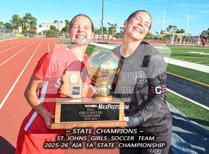 Thumbnail 1 in Northland Prep Academy vs. St. Johns (AIA 1A Final - Awards) photogallery.