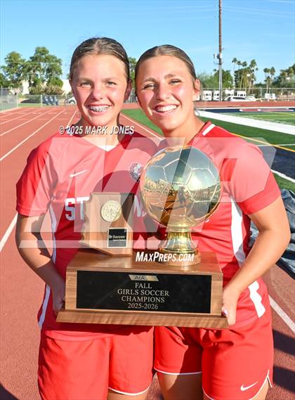 Thumbnail 1 in Northland Prep Academy vs. St. Johns (AIA 1A Final - Awards) photogallery.