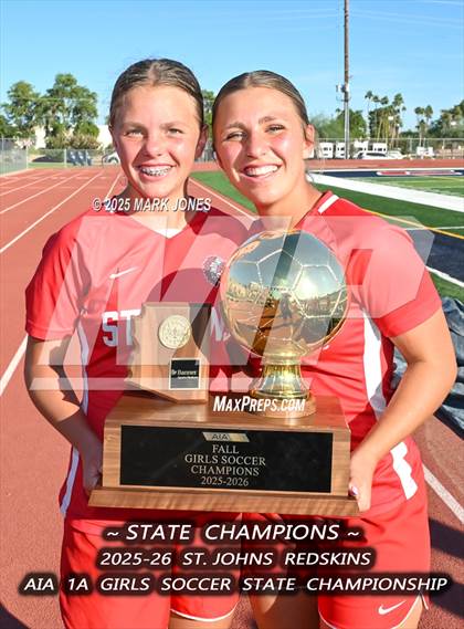 Thumbnail 2 in Northland Prep Academy vs. St. Johns (AIA 1A Final - Awards) photogallery.