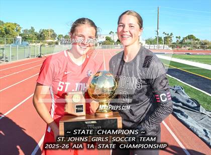 Thumbnail 2 in Northland Prep Academy vs. St. Johns (AIA 1A Final - Awards) photogallery.