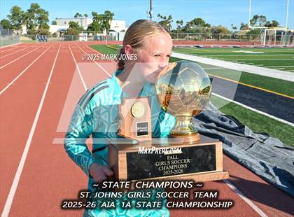 Thumbnail 2 in Northland Prep Academy vs. St. Johns (AIA 1A Final - Awards) photogallery.