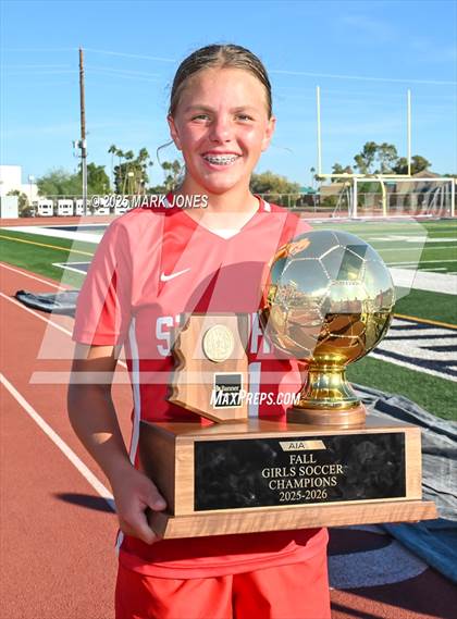 Thumbnail 3 in Northland Prep Academy vs. St. Johns (AIA 1A Final - Awards) photogallery.