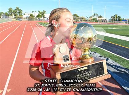 Thumbnail 3 in Northland Prep Academy vs. St. Johns (AIA 1A Final - Awards) photogallery.